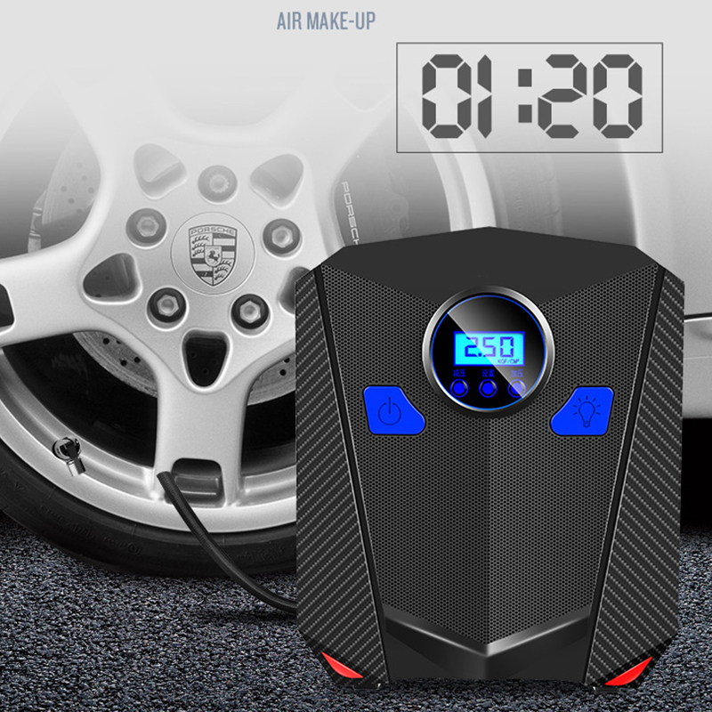 Car Digital Tire Inflator 12V Motor Portable Air Compressor Pump 150 PSI LED Display Light for Auto Motorcycle
Car Digital Tire Inflator 12V Motor Portable Air Compressor Pump 150 PSI LED Display Light for Auto Motorcycle