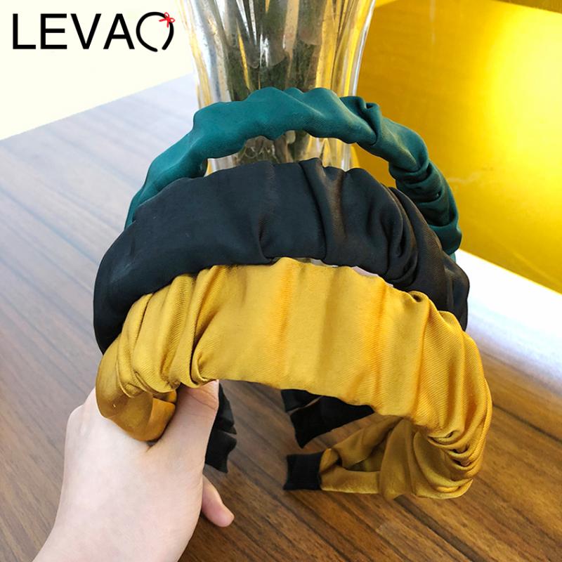 Levao Fashion Womens Wide Fold Hairband Headband Lady Elegant Solid Color Satin Hair Band Hair Ornaments for Female Girls
Levao Fashion Womens Wide Fold Hairband Headband Lady Elegant Solid Color Satin Hair Band Hair Ornaments for Female Girls