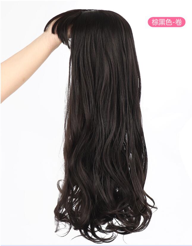 Long Water Wave Hairstyle Wigs For Women Synthetic Hair High Temperature Fiber 24inch