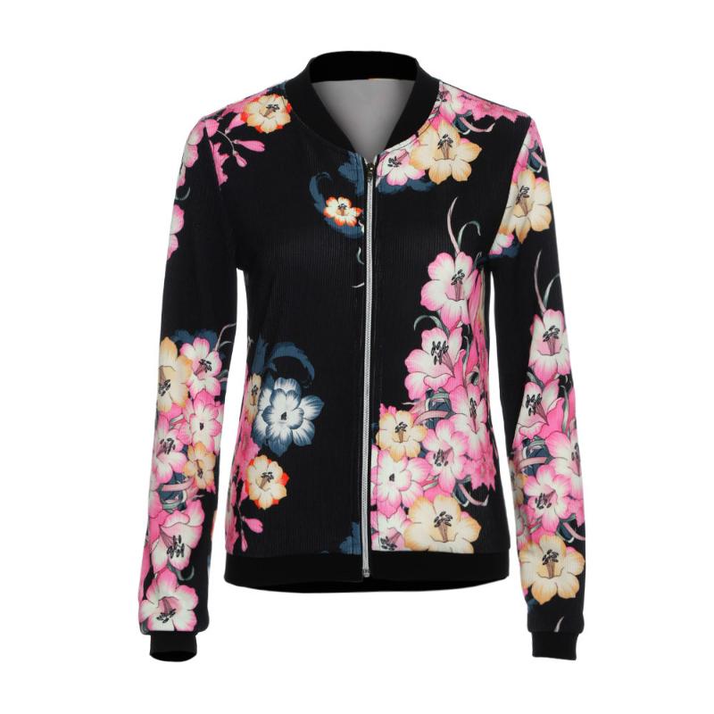 2019 Hot sale Womens Autumn Slim Jacket Coat Fashion Ladies Biker Celeb Camo Flower FLoral Print Zipper Up Bomber Jackets W510, Black
2019 Hot sale Womens Autumn Slim Jacket Coat Fashion Ladies Biker Celeb Camo Flower FLoral Print Zipper Up Bomber Jackets W510, Black