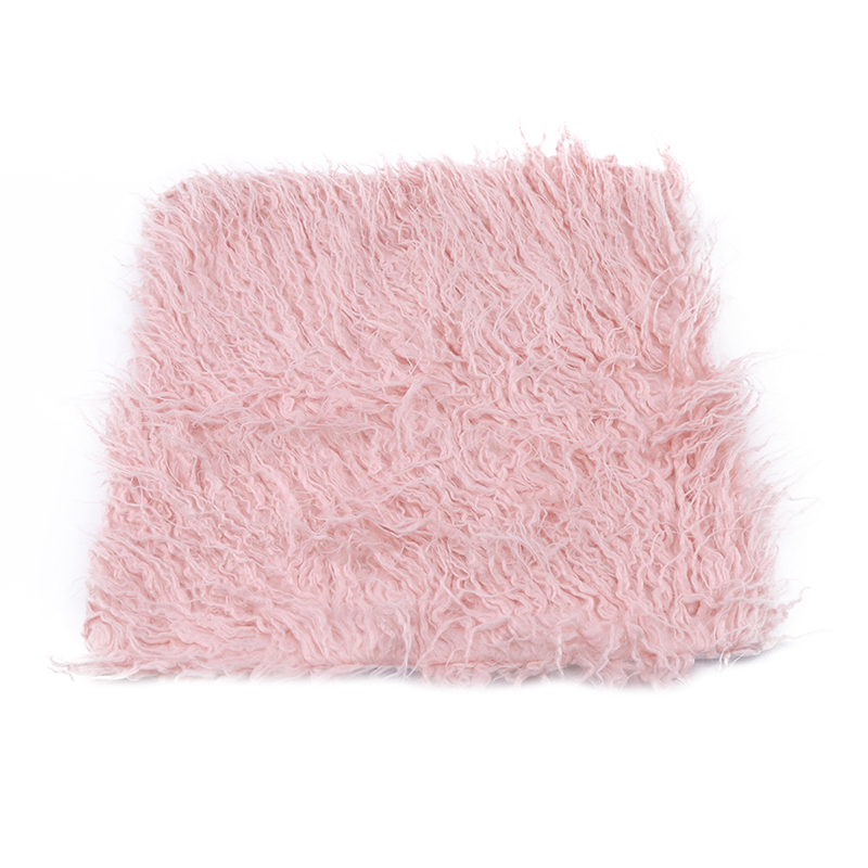 Cushion/Decorative Pillow Fashion Plush Furry Pink Cushion Cover Super Soft Decorative Pillowcase Home Bed Sofa Decoration Supplies Textile
