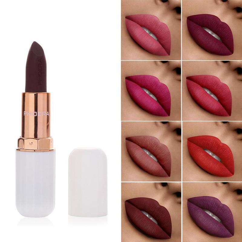12 Colors Absolute Matte Velvet Lipstick Tubes Waterproof Nude Pigment Lasting Moisturizing Sexy Long Purple Makeup Lipstic G9Y9, 111
12 Colors Absolute Matte Velvet Lipstick Tubes Waterproof Nude Pigment Lasting Moisturizing Sexy Long Purple Makeup Lipstic G9Y9, 111