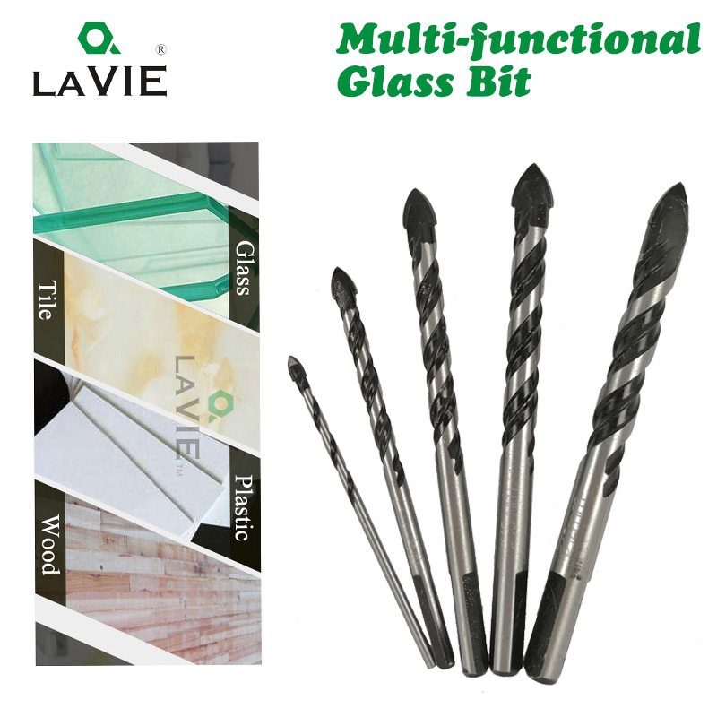 3PCS Multifunctional Glass Bit Twist Spade Drill Triangle Bits For Ceramic Tile Concrete Glass Marble 3mm to 12mm
3PCS Multifunctional Glass Bit Twist Spade Drill Triangle Bits For Ceramic Tile Concrete Glass Marble 3mm to 12mm