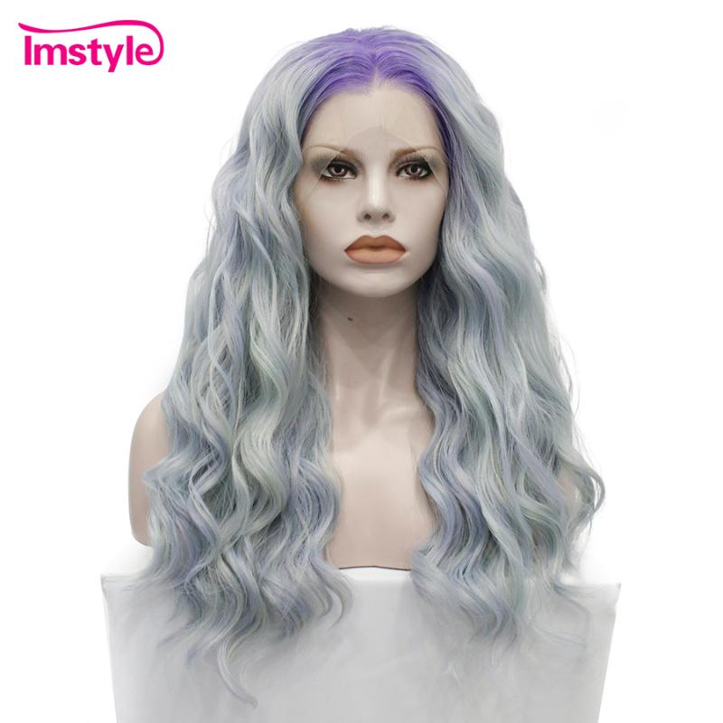 Imstyle Multicolor Wigs Purple Blue Green Synthetic Lace Front Wig Deep Wave Wigs For Women Heat Resistant Fiber 24 inches
Imstyle Multicolor Wigs Purple Blue Green Synthetic Lace Front Wig Deep Wave Wigs For Women Heat Resistant Fiber 24 inches