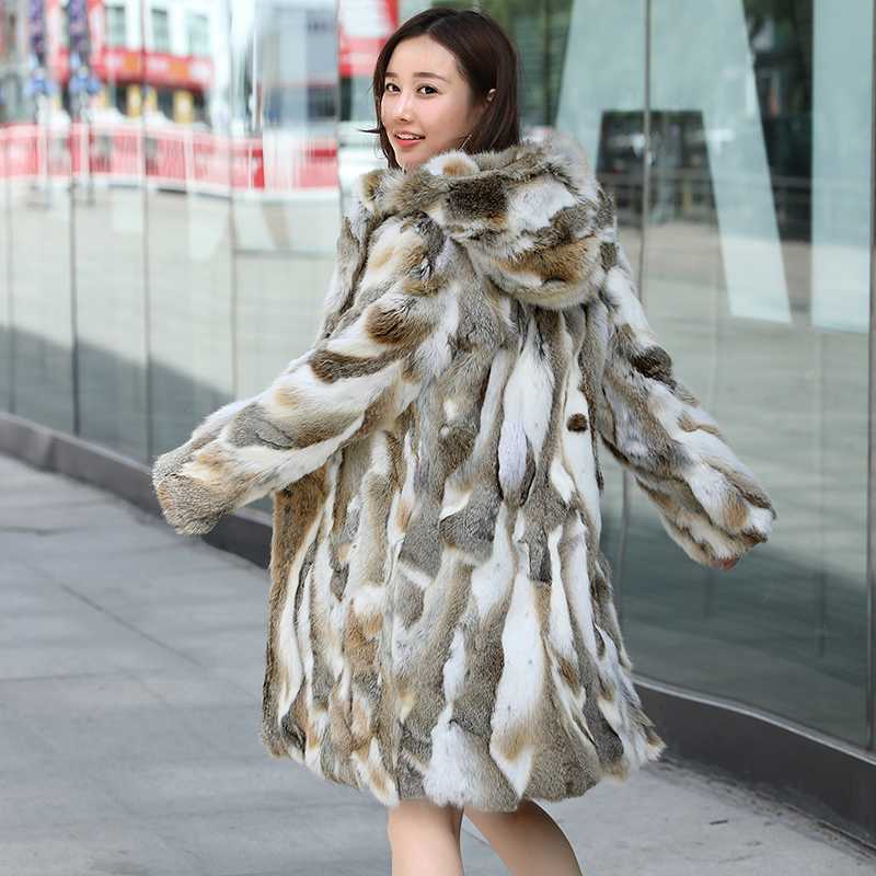 New Real genuine natural fur coat with hood women' fashion fur jacket outwear custom any size Free shipping, As pic
New Real genuine natural fur coat with hood women' fashion fur jacket outwear custom any size Free shipping, As pic