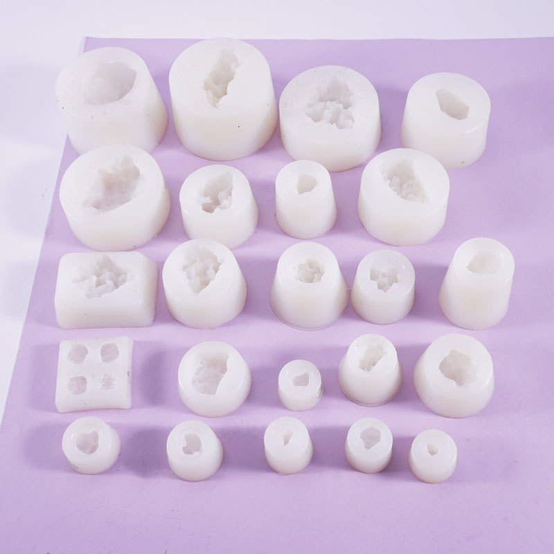 Crystal Cluster Silicone Molds Gems Stone Quartz Geode Resin Molds Casting Epoxy Resin Jewelry Pendant Craft Home Decor