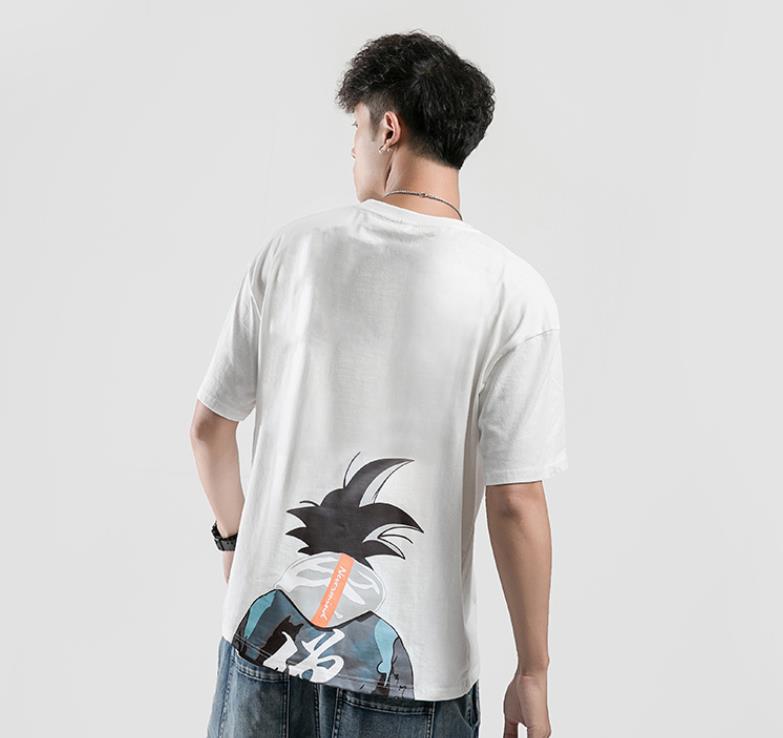 F244 T-shirt 2020 summer short-sleeved men loose anime Goku print t-shirt top Free Shipping, Ivory
F244 T-shirt 2020 summer short-sleeved men loose anime Goku print t-shirt top Free Shipping, Ivory