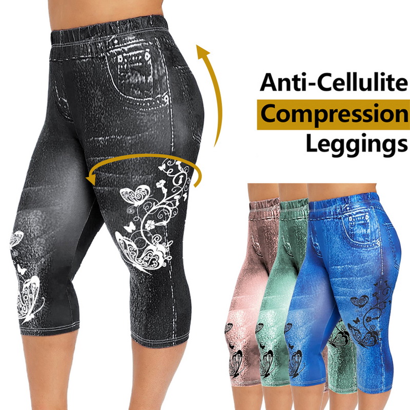 Ladies Denim Print Pants Print High Waist Summer Fitness Pants Casual Ladies Cropped Trousers Running Pant, Pink
Ladies Denim Print Pants Print High Waist Summer Fitness Pants Casual Ladies Cropped Trousers Running Pant, Pink