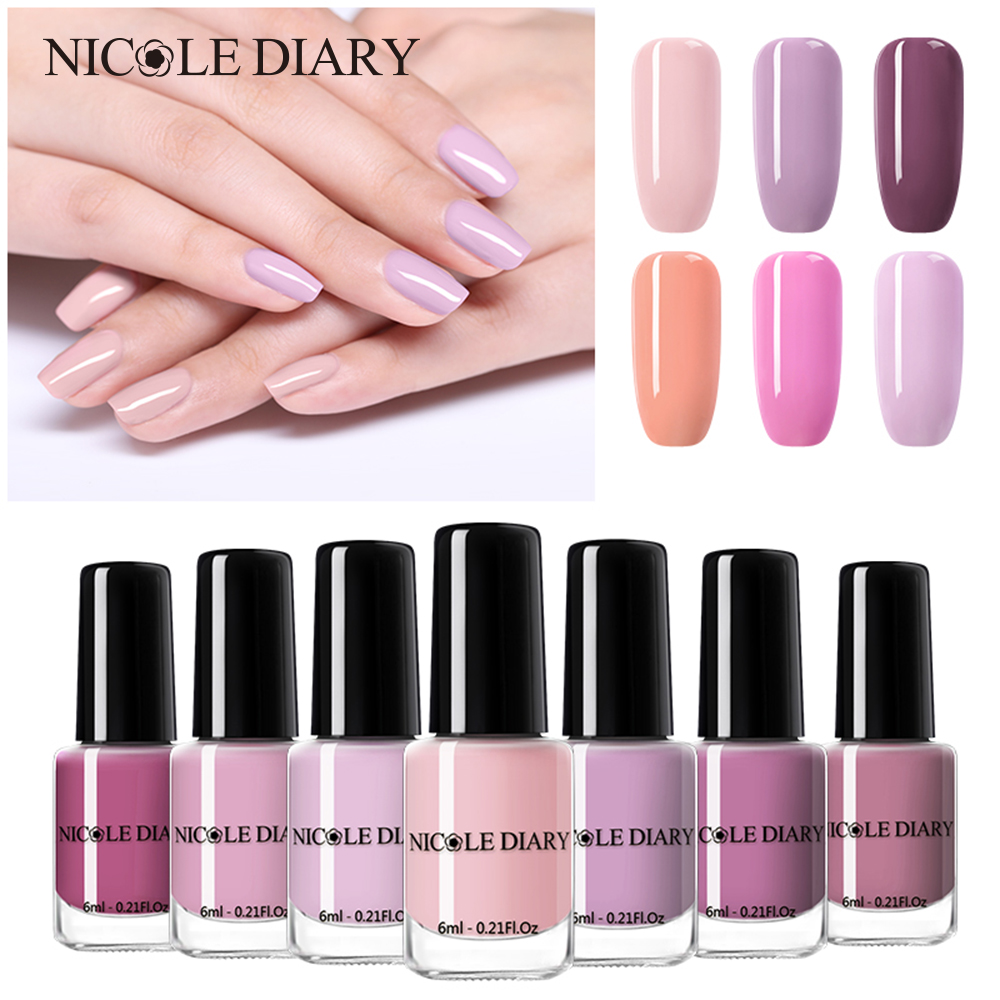 NICOLE DIARY Nude Series Nail Polish 6ml Peel Off Nail Art Lacquer Pure Color Pink Manicure DIY Design Varnish Water-Based, Nd06
NICOLE DIARY Nude Series Nail Polish 6ml Peel Off Nail Art Lacquer Pure Color Pink Manicure DIY Design Varnish Water-Based, Nd06
