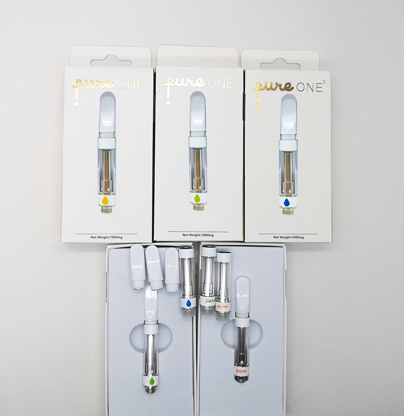 Pure One Vape Cartridge 0.8ml Press In Ceramic Tip 510 Thread Atomizer Thick Oil Vaping Pyrex Tank Electronic Cig Pureone Vape Carts
Pure One Vape Cartridge 0.8ml Press In Ceramic Tip 510 Thread Atomizer Thick Oil Vaping Pyrex Tank Electronic Cig Pureone Vape Carts