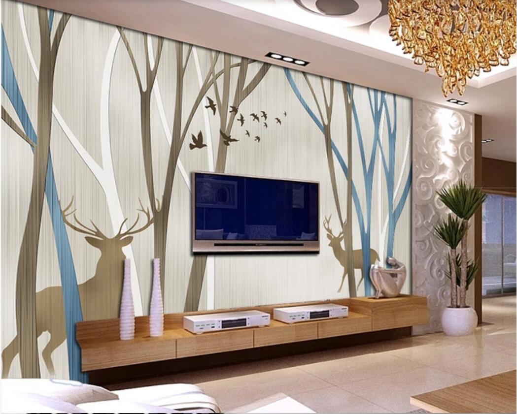 3d room wallpaper on a wall custom photo mural Nostalgic abstract hand-painted tree reindeer elk TV background wall wallpaper for walls 3 d, Non-woven fabric
3d room wallpaper on a wall custom photo mural Nostalgic abstract hand-painted tree reindeer elk TV background wall wallpaper for walls 3 d, Non-woven fabric