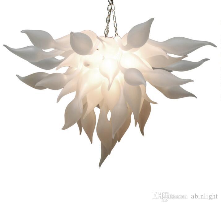 Modern Led Lamparas Hanging Lamp Indoor Lighting Led Lamp Europe Murano Glass Led Chandelier for Living Room
