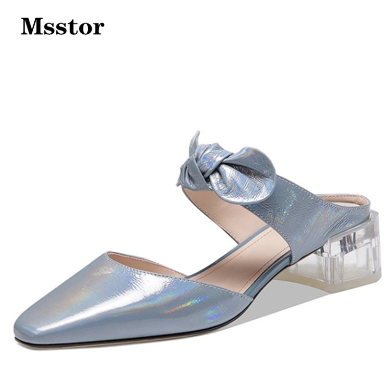 Butterfly-Knot Mules Shoes Women Square Toe Transparent Concise Fashion Summer Slippers Solid Blue Ladies Heels Outside, Beige
Butterfly-Knot Mules Shoes Women Square Toe Transparent Concise Fashion Summer Slippers Solid Blue Ladies Heels Outside, Beige