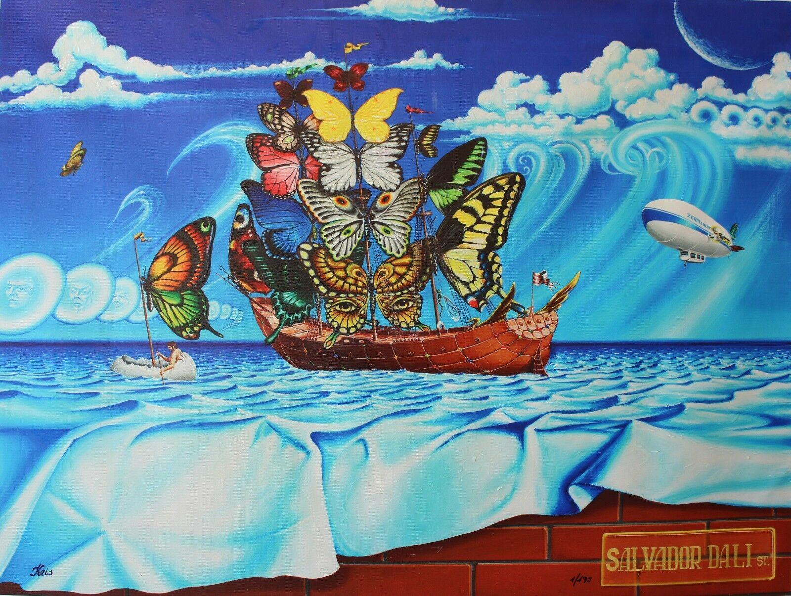 a093# Anatoliy Keis - Salvador Dali Street Home Decor Handpainted &HD Print Oil Painting On Canvas Wall Art Canvas Pictures 19
a093# Anatoliy Keis - Salvador Dali Street Home Decor Handpainted &HD Print Oil Painting On Canvas Wall Art Canvas Pictures 19