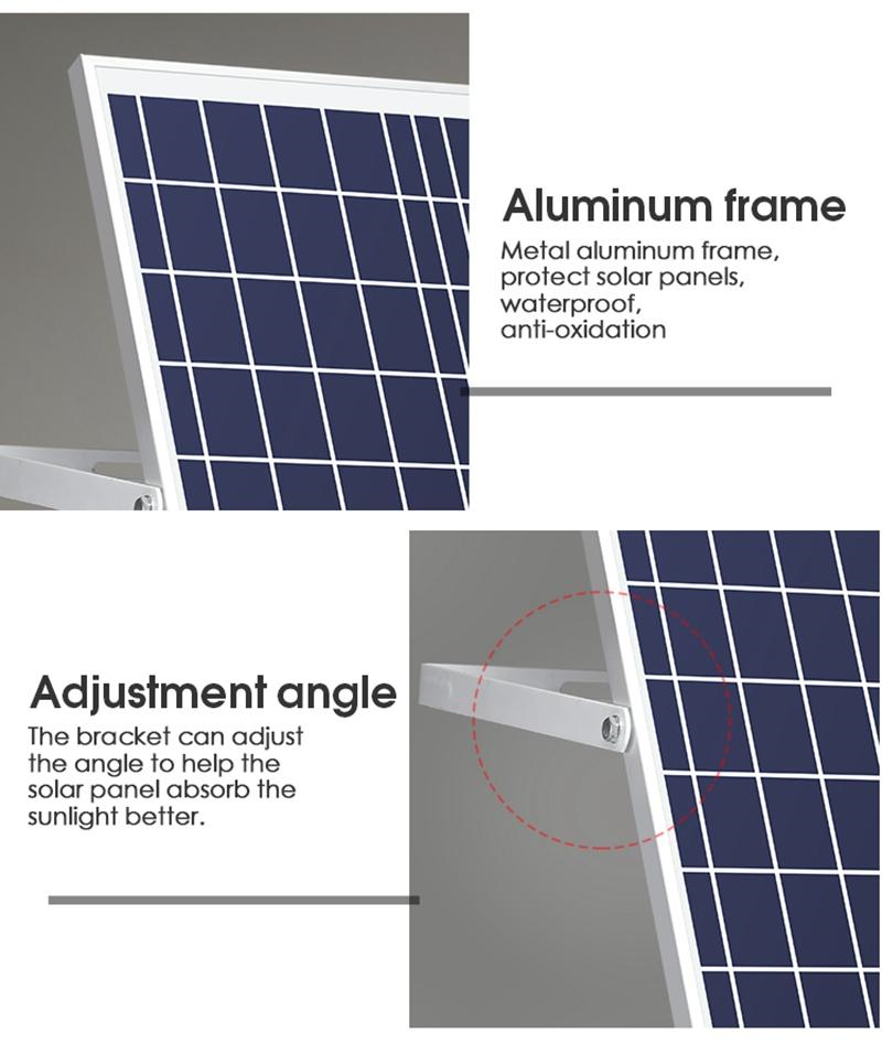 Solar Flood Lights Outdoor Street Led Light 40W 60W 80W 100W 120W Wall Lamps with Remote Control for Yard, Garden Gutter