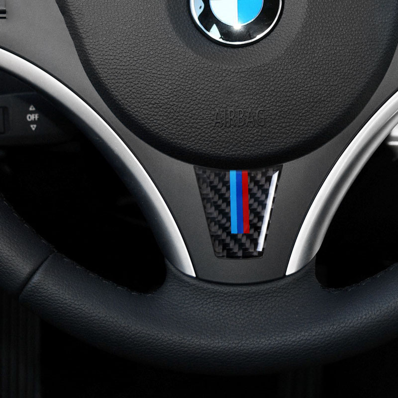 New Design Steering Wheel Carbon Fiber Car Stickers For bmw e90 e92 3 Series 2006 2007 2008 2009 2010 2011 2012 Car Styling
New Design Steering Wheel Carbon Fiber Car Stickers For bmw e90 e92 3 Series 2006 2007 2008 2009 2010 2011 2012 Car Styling