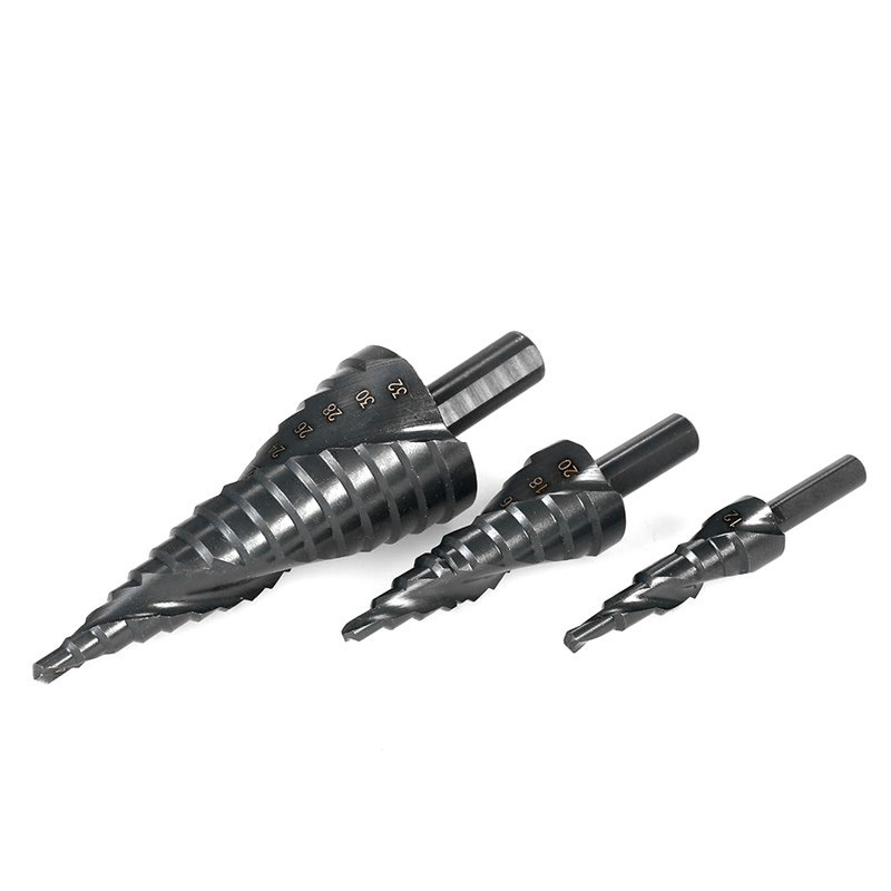 2022 New 3PCS 4-32 Black HSS Cobalt Step Drill Bit Nitrogen High Speed Steel Spiral For Metal Cone Triangle Shank Hole Cutter Plated Step Drill
2022 New 3PCS 4-32 Black HSS Cobalt Step Drill Bit Nitrogen High Speed Steel Spiral For Metal Cone Triangle Shank Hole Cutter Plated Step Drill