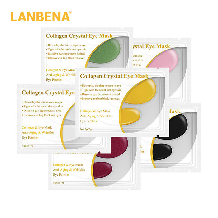 LANBENA 24K Gold Collagen Eye Mask 1pair=2pcs Eye Patches Dark Circle Puffiness Eye Bag Moisturizing Skin Care 50pairs
LANBENA 24K Gold Collagen Eye Mask 1pair=2pcs Eye Patches Dark Circle Puffiness Eye Bag Moisturizing Skin Care 50pairs