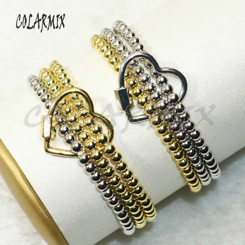 Link, Chain 5pcs 3 Beaded Bracelets Love Lock Charm Bracelet Mix Colors Fashion Jewelry Accessories Gift For Women 50652
Link, Chain 5pcs 3 Beaded Bracelets Love Lock Charm Bracelet Mix Colors Fashion Jewelry Accessories Gift For Women 50652