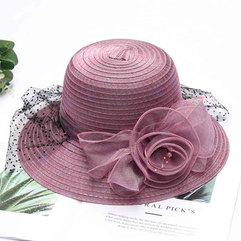 Wide Brim Hats MYZOPER Fashion 2021 Flower Mesh Dot Stripe Summer Hat Casual Tide Korean Version Lace Women's Beach, Picture color
Wide Brim Hats MYZOPER Fashion 2021 Flower Mesh Dot Stripe Summer Hat Casual Tide Korean Version Lace Women's Beach, Picture color