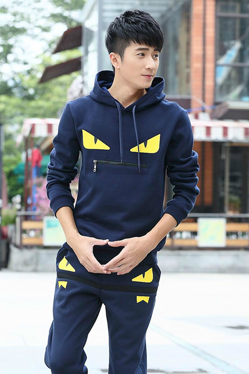Wholesale-Men jogger set fashion mens hoodies and sweatshirts outdoor mans sportswear chandal hombre casual sudaderas hombre jogging suits, Black
Wholesale-Men jogger set fashion mens hoodies and sweatshirts outdoor mans sportswear chandal hombre casual sudaderas hombre jogging suits, Black