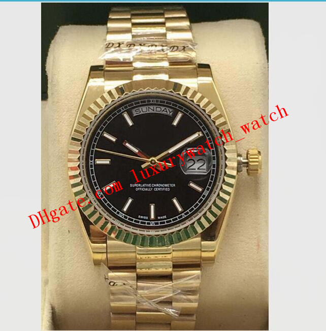 Latest Version 8 Style 18K Yellow Gold 118208 118238 Warranty Index Dial 36mm Steel Fluted Automatic Fashion Men's Watches, Make waterproof
Latest Version 8 Style 18K Yellow Gold 118208 118238 Warranty Index Dial 36mm Steel Fluted Automatic Fashion Men's Watches, Make waterproof