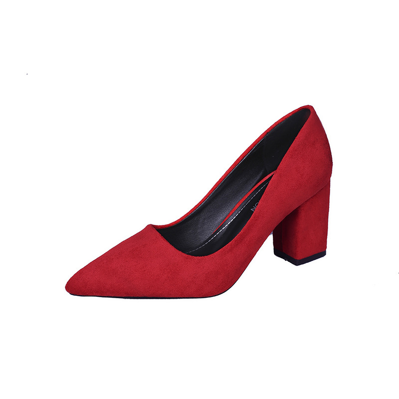 Women'S Summer Suede Leather Wedding Shoes Autumn New Pointed Woman Party High Heels
Women'S Summer Suede Leather Wedding Shoes Autumn New Pointed Woman Party High Heels