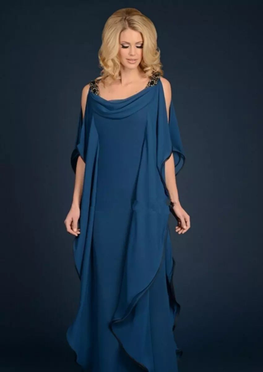champagne chiffon mother of bride dresses sexy spaghetti straps floor length teal blue young groom mom formal dresses evening party wear