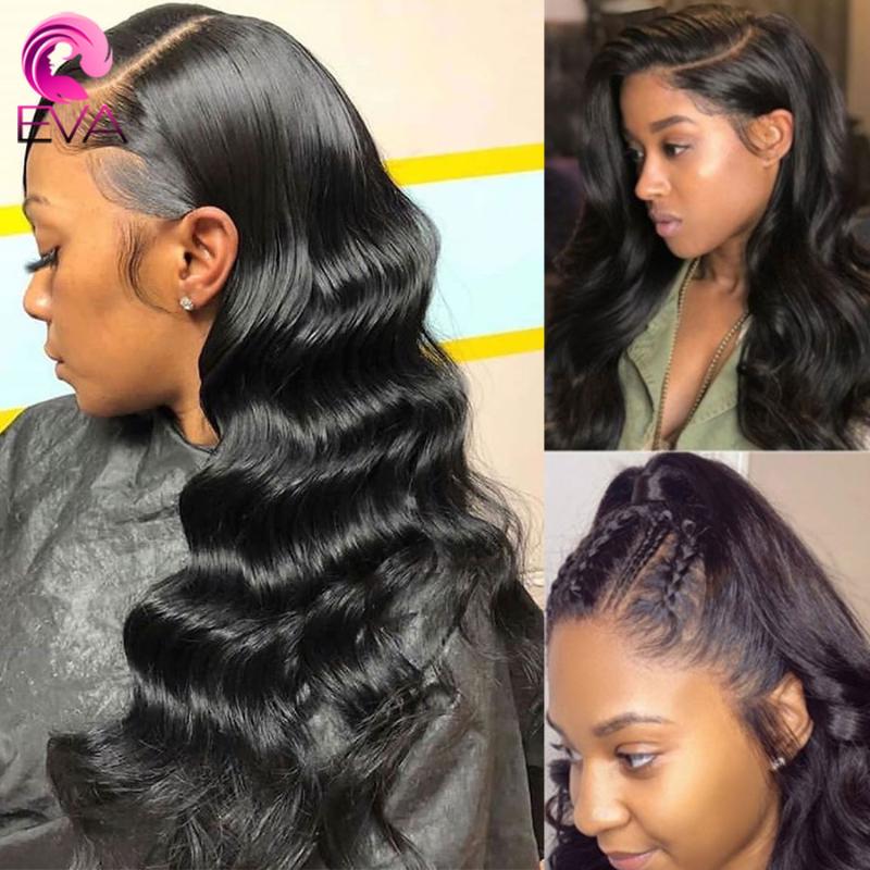 Eva Pre Plucked Brazilian 150% Body Wave 13x6 Lace Front Human Hair Wigs Bleached Knots Remy Hair Wig With Baby For Women, Black;brown
Eva Pre Plucked Brazilian 150% Body Wave 13x6 Lace Front Human Hair Wigs Bleached Knots Remy Hair Wig With Baby For Women, Black;brown