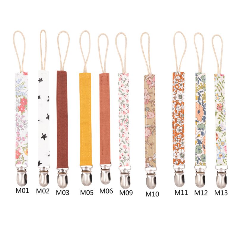 Baby Pacifier Clip Chain Cotton Linen Holder Pacifier Soother Clips Leash Belt Nipple Holder For Infant Feeding
Baby Pacifier Clip Chain Cotton Linen Holder Pacifier Soother Clips Leash Belt Nipple Holder For Infant Feeding