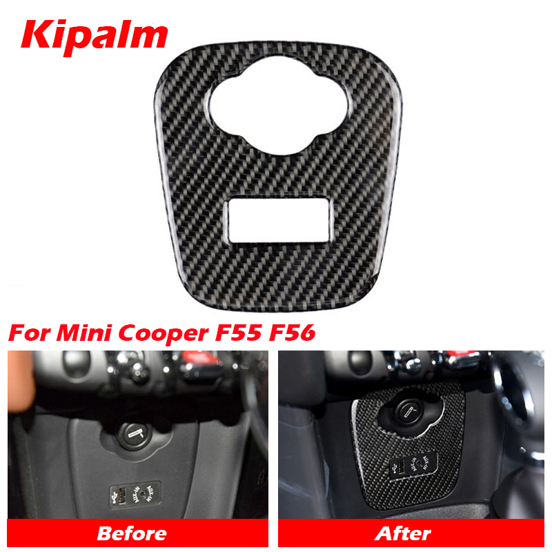 Kipalm Carbon Fiber Cigarette Lighter USB AUX Console Panel Decal Interior Stickers For Mini Cooper F55 F56 Car Accessories, Black
Kipalm Carbon Fiber Cigarette Lighter USB AUX Console Panel Decal Interior Stickers For Mini Cooper F55 F56 Car Accessories, Black