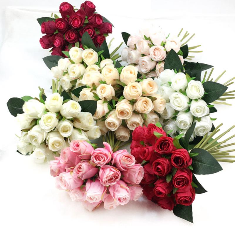 18pcs/lots Artificial Rose Flowers Silk Flower for Home Party Decoration Wedding Bridal Bouquet Flowers Fall Decor Fake, Beige
18pcs/lots Artificial Rose Flowers Silk Flower for Home Party Decoration Wedding Bridal Bouquet Flowers Fall Decor Fake, Beige