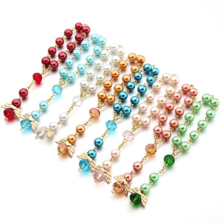 Angel pendant beaded bracelet Catholicism infant baptism supplies religion wedding gifts rosary bracelet charm bracelet Religious jewelry
Angel pendant beaded bracelet Catholicism infant baptism supplies religion wedding gifts rosary bracelet charm bracelet Religious jewelry