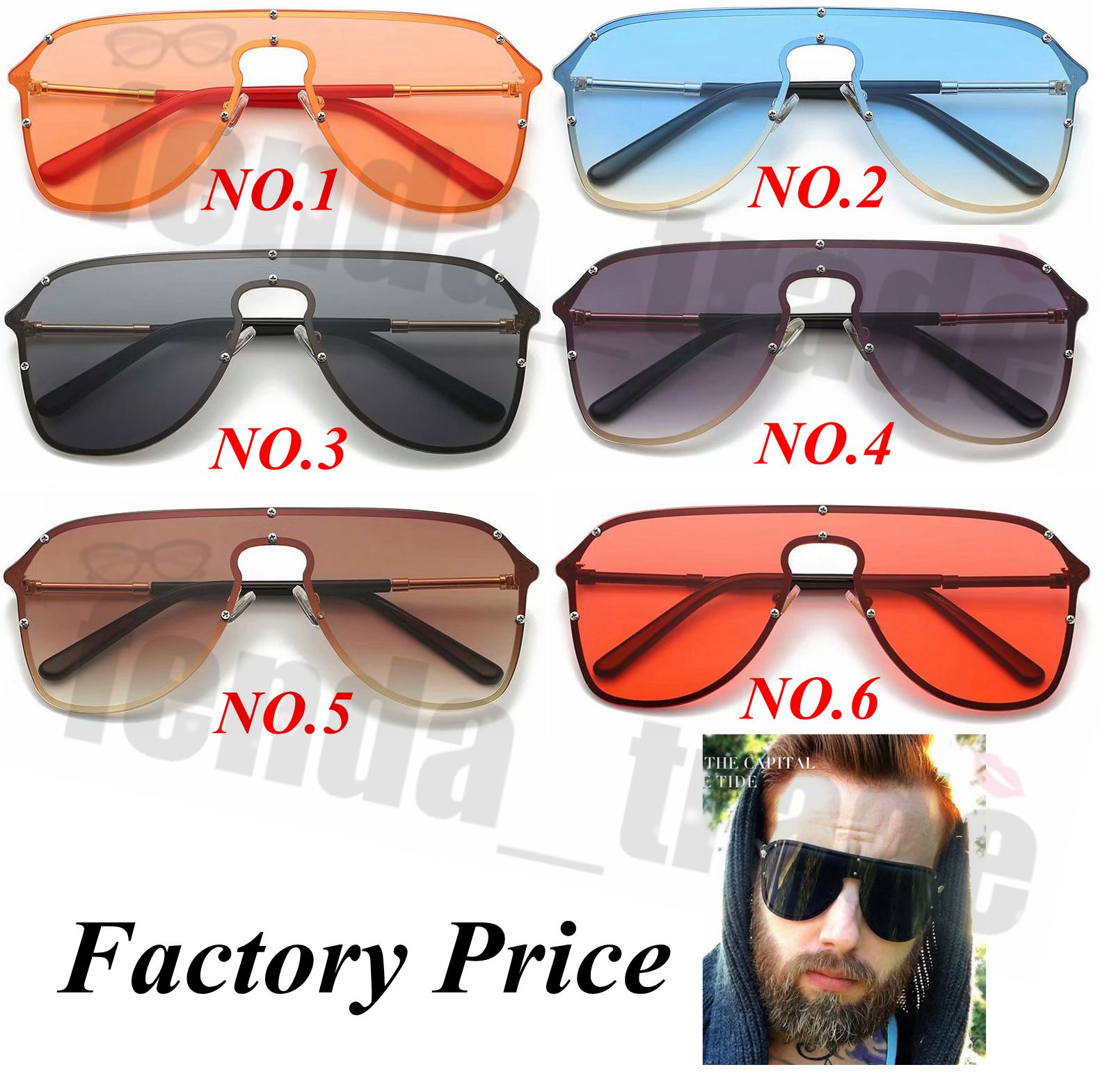 5PCS Sexy Unique Oversized Sunglasses Men Vintage 2019 One Piece Lens Yellow Red Big Sun Glasses Big Frame Women Windproof UV400 Promotion
5PCS Sexy Unique Oversized Sunglasses Men Vintage 2019 One Piece Lens Yellow Red Big Sun Glasses Big Frame Women Windproof UV400 Promotion