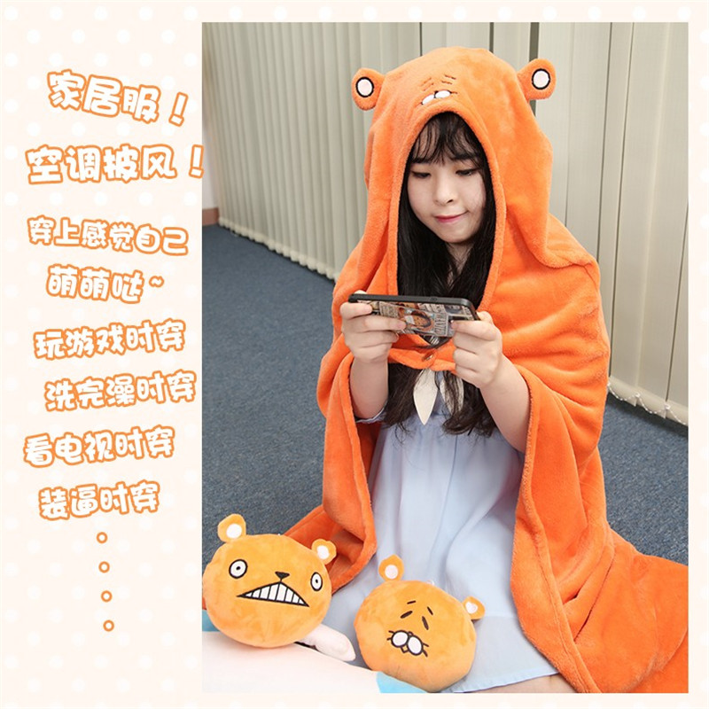Anime Costumes Himouto! Umaru-chan Cloak Doma Umaru Cosplay Cape Home Hooded Sofa Blanket Soft Carton For Kids Girls Women
Anime Costumes Himouto! Umaru-chan Cloak Doma Umaru Cosplay Cape Home Hooded Sofa Blanket Soft Carton For Kids Girls Women