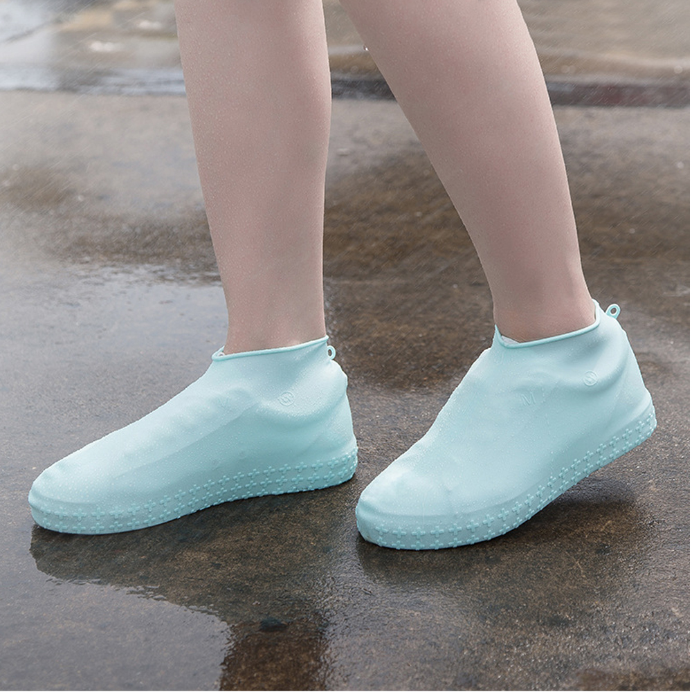 Hot Sale- boots Waterproof shoe cover Disposable rain boots lovely Women's shoes, White 
Hot Sale- boots Waterproof shoe cover Disposable rain boots lovely Women's shoes, White