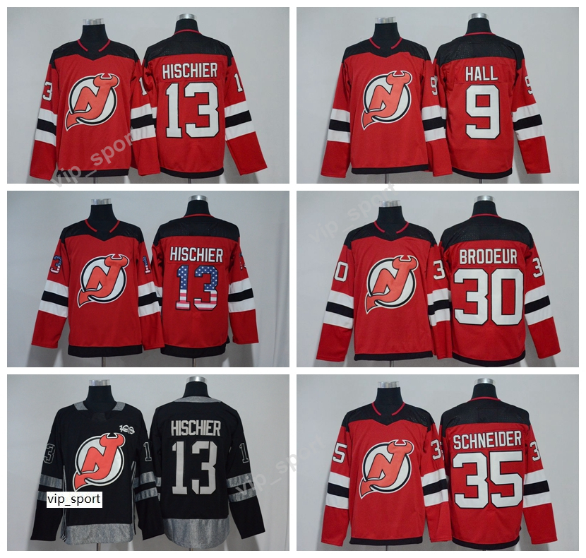New Jersey Devils Ice Hockey 9 Taylor Hall 13 Nico Hischier Jersey Red USA Flag 100th Anniversary 30 Martin Brodeur 35 Cory Schneider, Blank red ad
New Jersey Devils Ice Hockey 9 Taylor Hall 13 Nico Hischier Jersey Red USA Flag 100th Anniversary 30 Martin Brodeur 35 Cory Schneider, Blank red ad