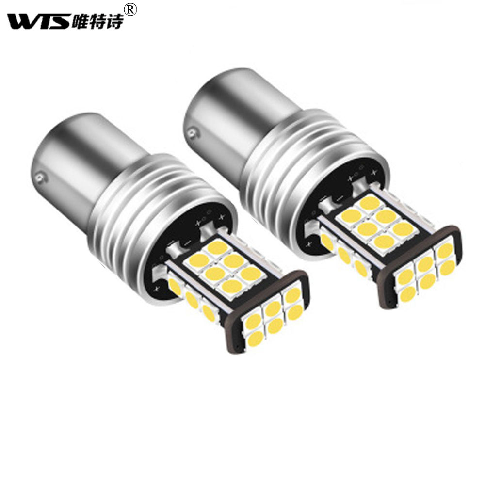 Wholesale 100pcs/lot P21/5W canbus Error Free 1156 BA15S 24SMD 3030 LED White lamp Car Turn signal light parking Reverse bulb, As pic
Wholesale 100pcs/lot P21/5W canbus Error Free 1156 BA15S 24SMD 3030 LED White lamp Car Turn signal light parking Reverse bulb, As pic