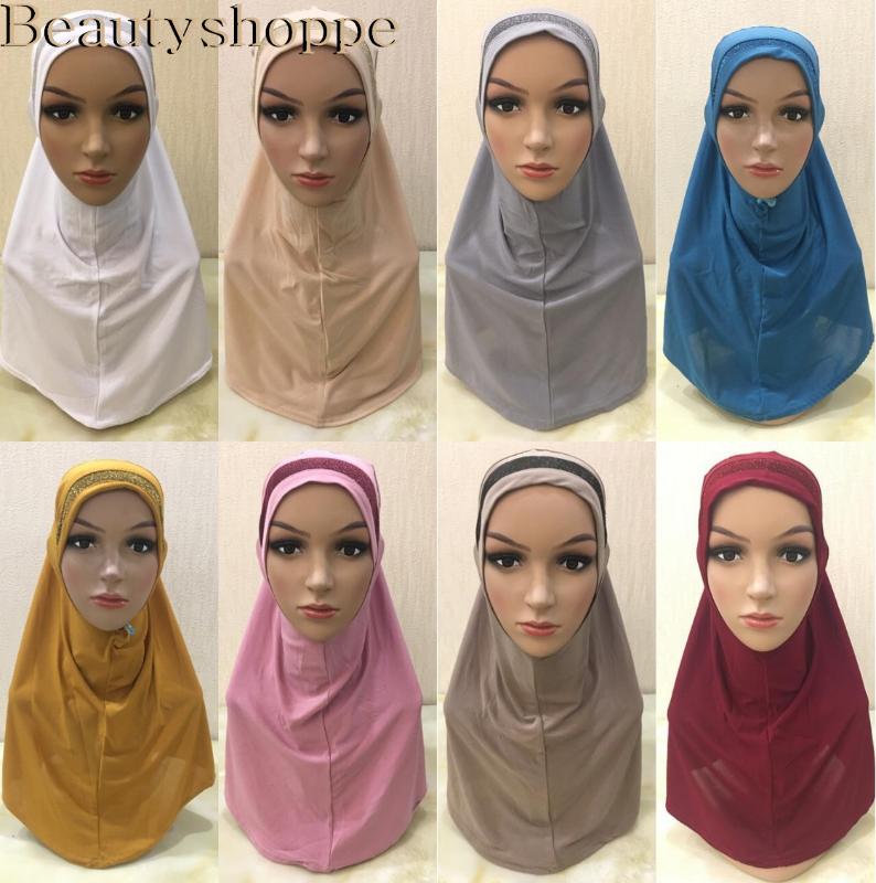 Muslim Women Headscarf Shawl Scarf Hijab Wrap Headwear Amira Islamic Full Cover Prayer Hat Arab Worshipe Service Hijab
Muslim Women Headscarf Shawl Scarf Hijab Wrap Headwear Amira Islamic Full Cover Prayer Hat Arab Worshipe Service Hijab