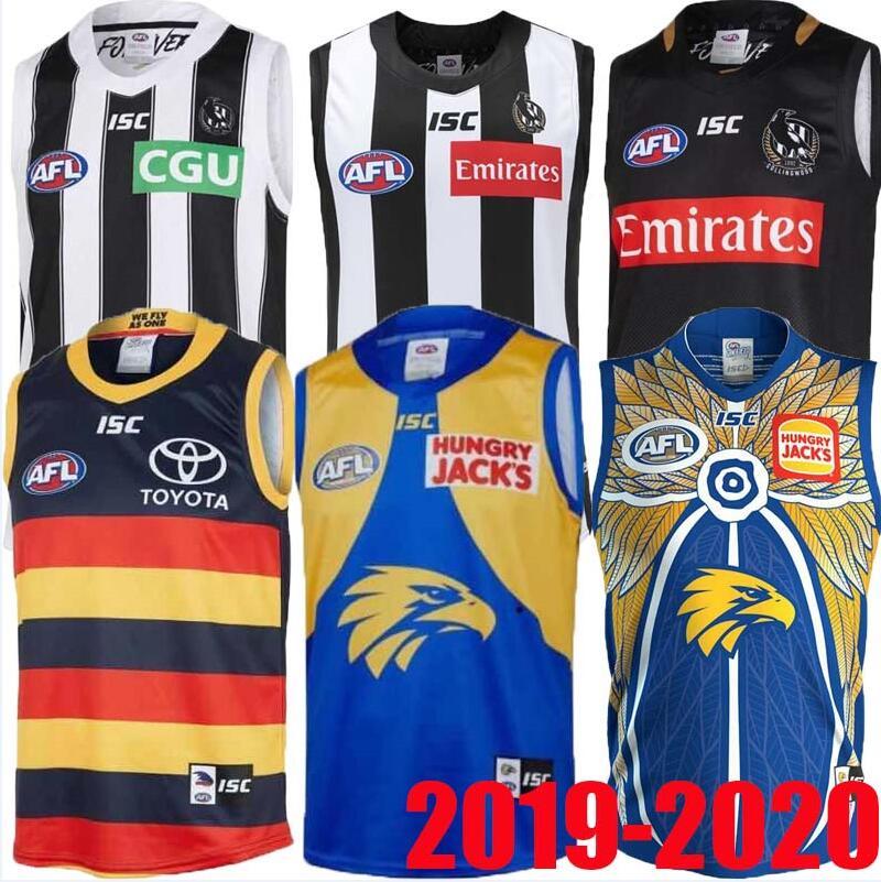 Thailand 2019 West Coast Eagles Guernsey Adelaide Crows Collingwood Magpies home Eddie Betts 300th sleeveless best quality AFL jersey, Orange
Thailand 2019 West Coast Eagles Guernsey Adelaide Crows Collingwood Magpies home Eddie Betts 300th sleeveless best quality AFL jersey, Orange