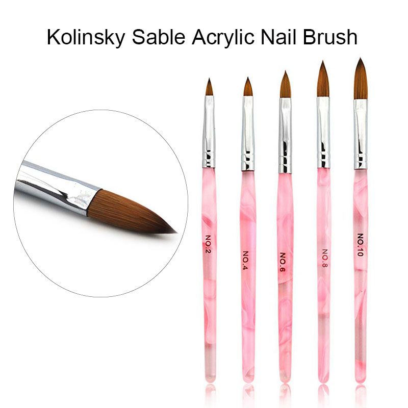 Nail Brush Kolinsky Sable Nail Acrylic Brush UV Gel Builder Professional Carving Painting Pen Tips Art Tools
Nail Brush Kolinsky Sable Nail Acrylic Brush UV Gel Builder Professional Carving Painting Pen Tips Art Tools