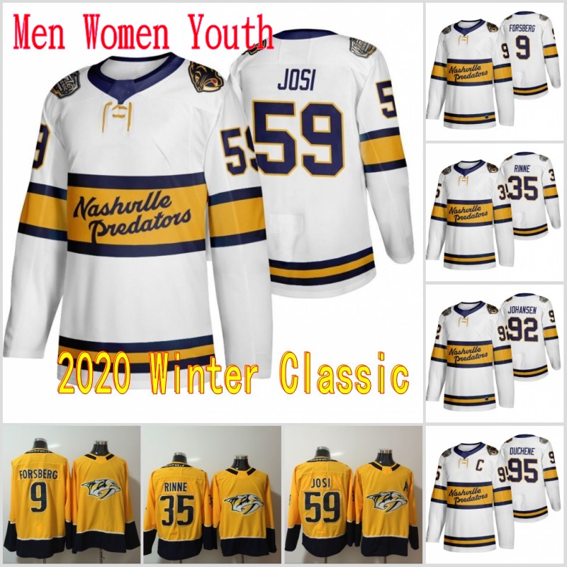 Nashville Predators 2020 Winter Classic Jersey Filip Forsberg Pekka Rinne Roman Josi Matt Duchene Ryan Johansen Men Women Kids Hockey Jersey, Youth s-xl
Nashville Predators 2020 Winter Classic Jersey Filip Forsberg Pekka Rinne Roman Josi Matt Duchene Ryan Johansen Men Women Kids Hockey Jersey, Youth s-xl