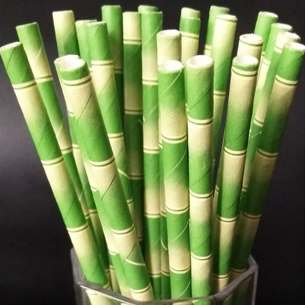 25 pcs Bamboo Pattern Paper Decoration Wedding Party Supplies Creative Straw unique candy color straws fashion 6*197mm
25 pcs Bamboo Pattern Paper Decoration Wedding Party Supplies Creative Straw unique candy color straws fashion 6*197mm