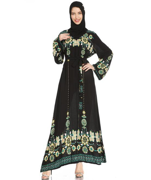 fashion Muslim women round neck trumpet long sleeve long skirt chiffon dress summer 2020 new ethnic clothing
fashion Muslim women round neck trumpet long sleeve long skirt chiffon dress summer 2020 new ethnic clothing