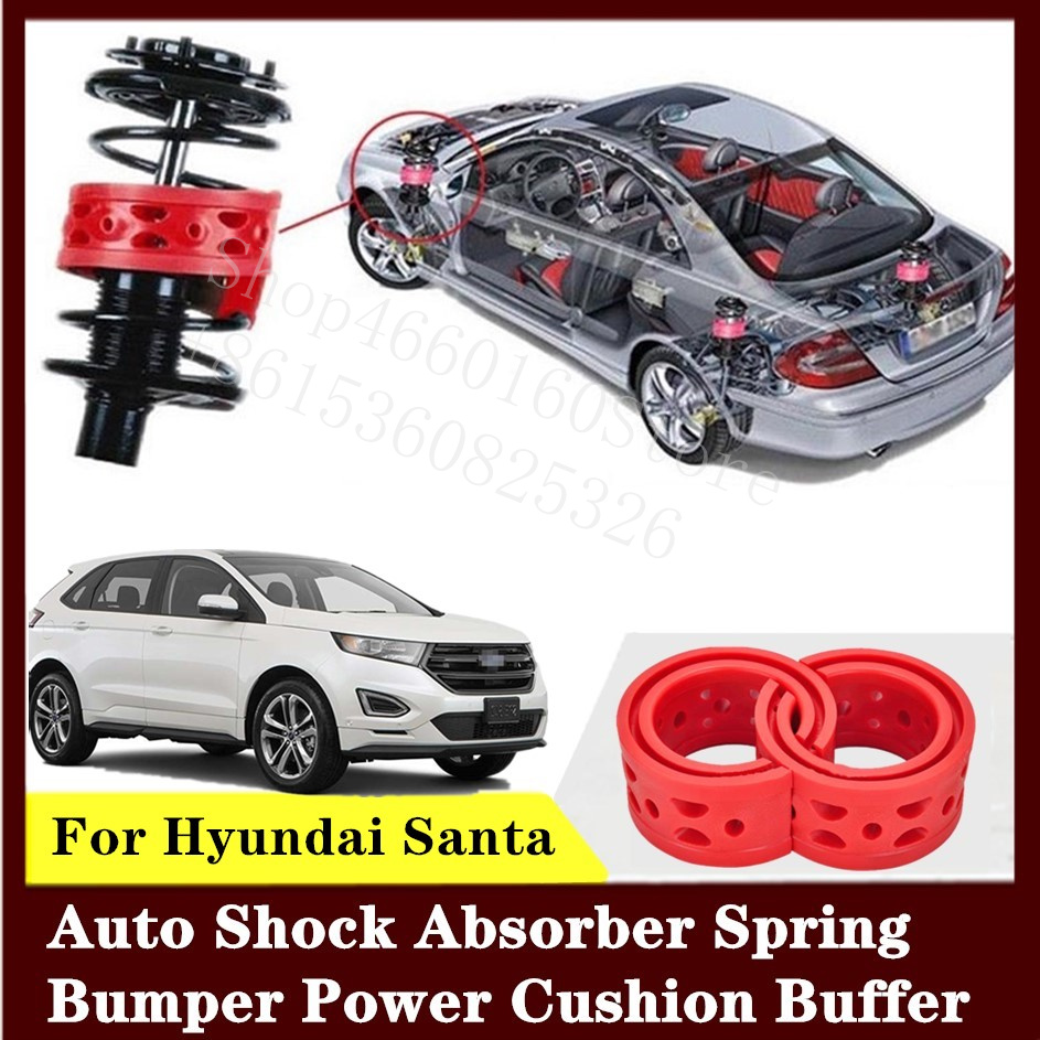 For Hyundai New Santa Fe 2pcs High-quality Front or Rear Car Shock Absorber Spring Bumper Power Auto-buffer Car Cushion Urethane