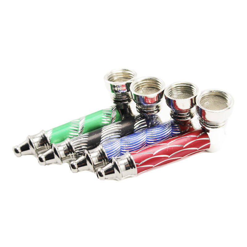 CSYC Y046 Metal Smoking Pipe Colorful Tobacco Dry Herb Screen Perc Glass Pipes Bright Color
CSYC Y046 Metal Smoking Pipe Colorful Tobacco Dry Herb Screen Perc Glass Pipes Bright Color