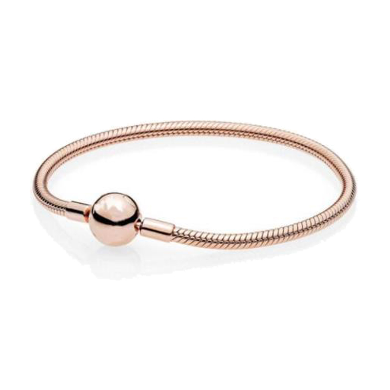 Other Bracelets Real 925 Sterling Silver Rose Gold Round Head Classic Letter Bracelet Fit European Charm Women Jewelry
Other Bracelets Real 925 Sterling Silver Rose Gold Round Head Classic Letter Bracelet Fit European Charm Women Jewelry