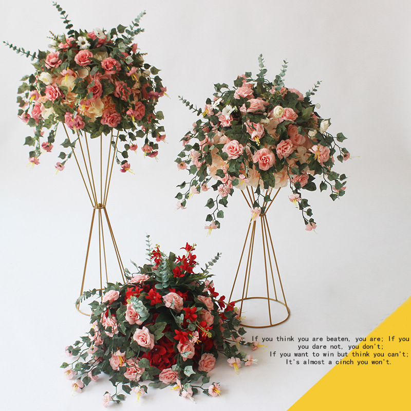 38cm table flower centerpiece with plant vine wedding decor backdrop artificial flowers ball silk floral bouquet wisteria rose, Light green
38cm table flower centerpiece with plant vine wedding decor backdrop artificial flowers ball silk floral bouquet wisteria rose, Light green