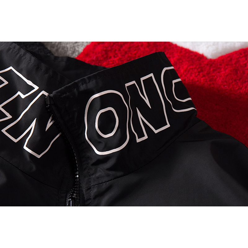 Aolamegs Jackets Men Patchwork Jacket Tracksuit High Street Coats Hip Hop Fashion Male Streetwear Couple Windbreaker Jackets D18122801