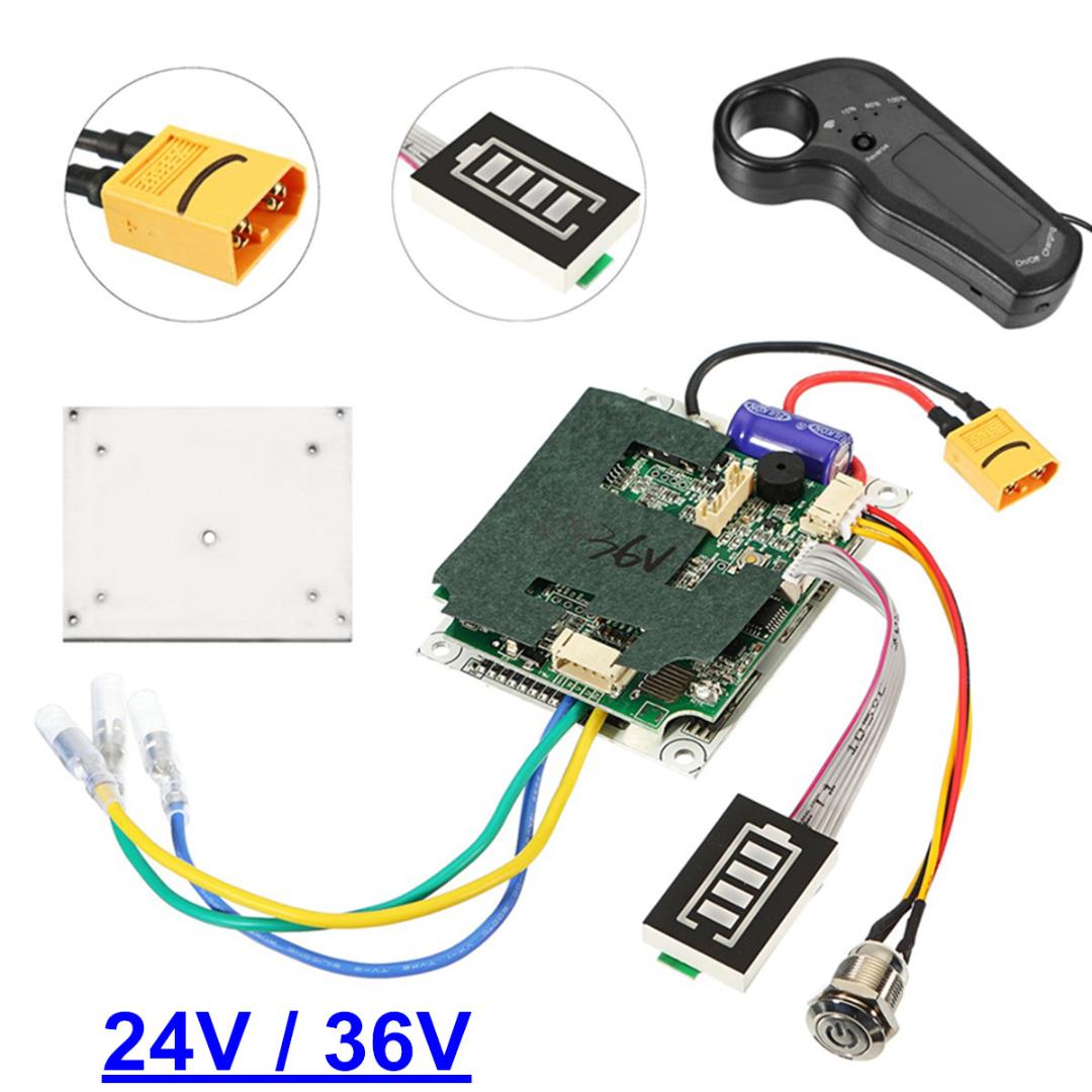 Skateboarding 24/36V Single Belt Motor Electric Skateboard Controller Longboard ESC Substitute Parts Scooter Mainboard Instrument Tools, 24v
Skateboarding 24/36V Single Belt Motor Electric Skateboard Controller Longboard ESC Substitute Parts Scooter Mainboard Instrument Tools, 24v